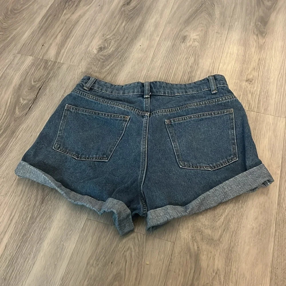 Refuge denim blue Mom shorts size 7 - Picture 6 of 8